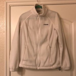 White Columbia fleece jacket